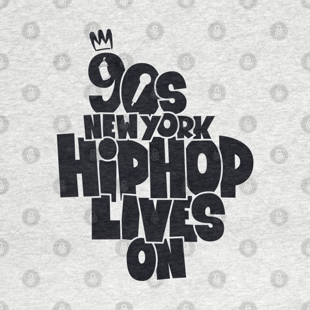 Throwback to the Golden Age of Hip Hop's Iconic '90s Era in New York by Boogosh